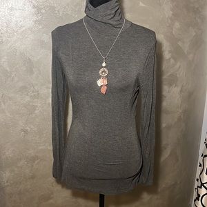 Banana Republic Gray turtleneck, size small